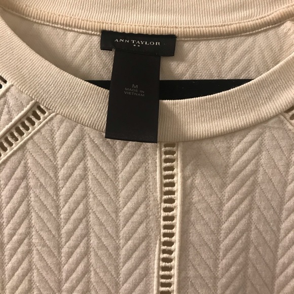 Cream sweater 3/4 sleeve - Picture 4 of 6